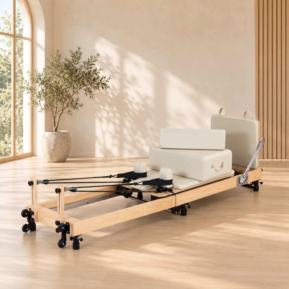 Folding Pilates Reformer
