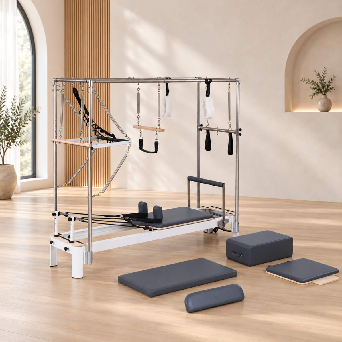 Aluminium Pilates Cadillac Reformer